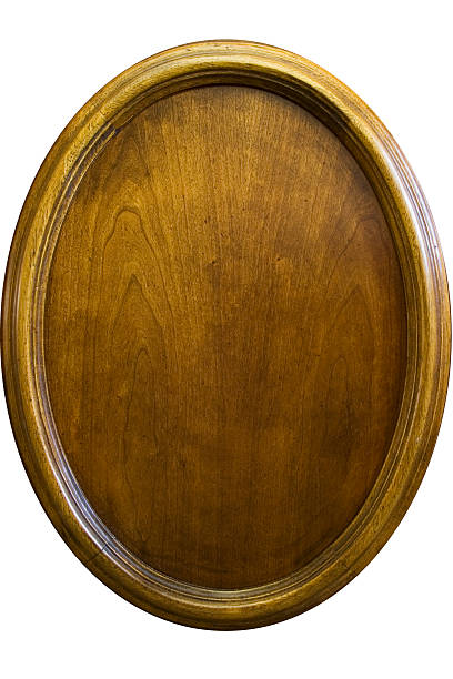 istock Wooden oval vernier - isolated 139987931