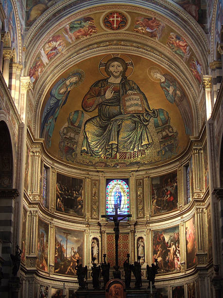 istock Interior of Pisa cathedral 139988470