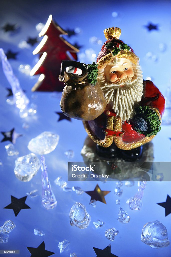 Santa Claus es traer presenta - Foto de stock de Abstracto libre de derechos