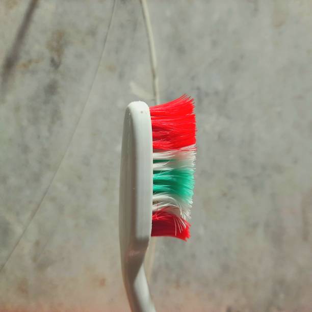 istock Toothbrush head that is damaged and wide 1399890894