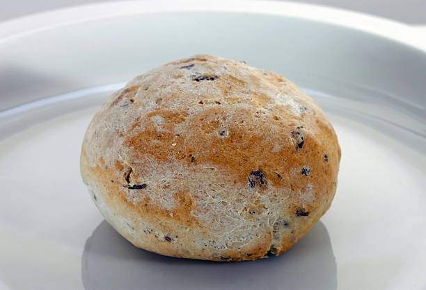 Olive bread stock photo