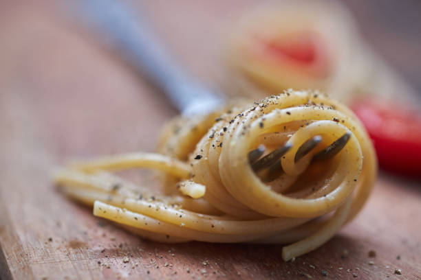 homemade wholegrain spaghetti