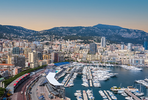 Monte Carlo, Monaco - September 23, 2015: Superyachts at the Monaco Yacht Show.
