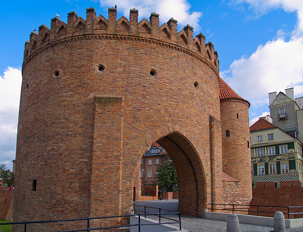 istock Barbakan in Warsaw, Poland 139990095