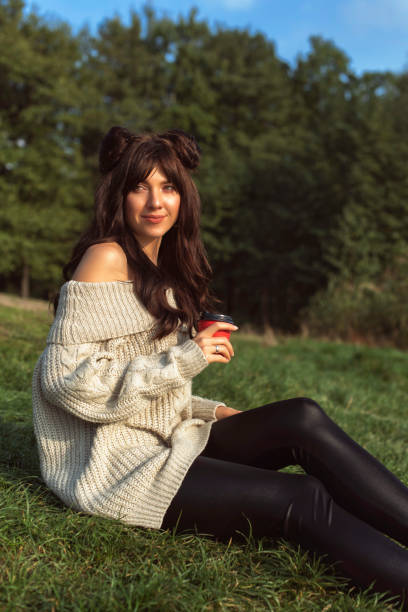 istock Photo session in autumn park 1399906470