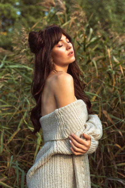 istock Photo session in autumn park 1399906559