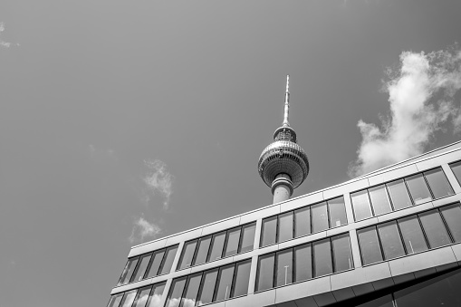 Alexanderplatz and TV Tower in Berlin