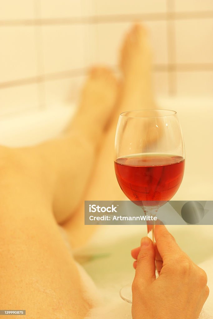 Buon bicchiere di vino - Foto stock royalty-free di Acqua