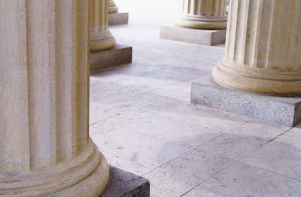istock Old historic stone pillars 1399911726