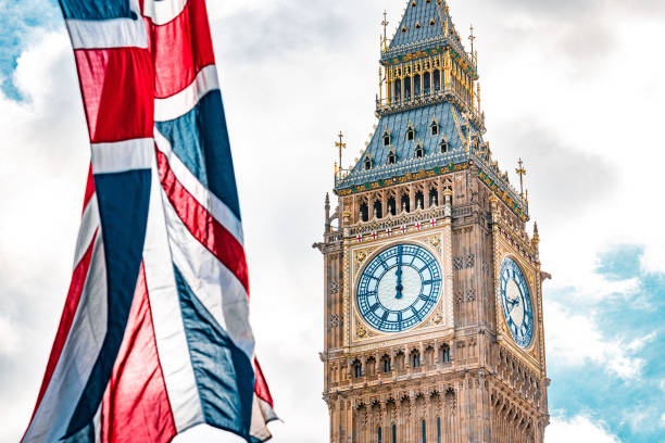 istock Close-up on Big Ben on a cloudy day 1399914454