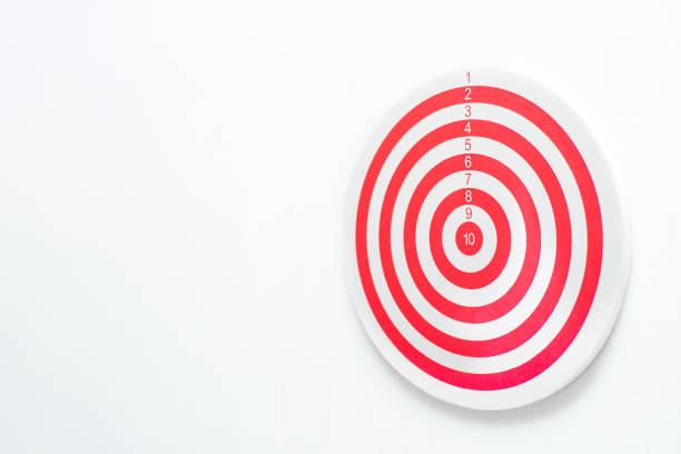 istock dartboard with arrow. creative concept idea for success with focus point on target to the winner in business with strategy management aim to leadership. 1399914800