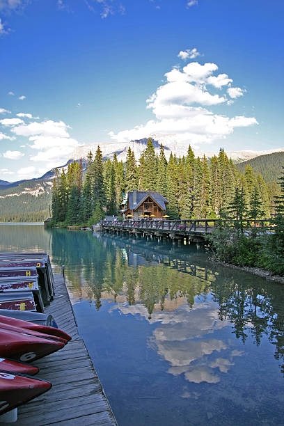istock Boats on a mountain lake 139991516