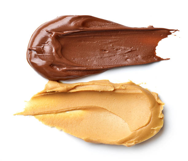 istock melted chocolate cream and peanut butter 1399918574