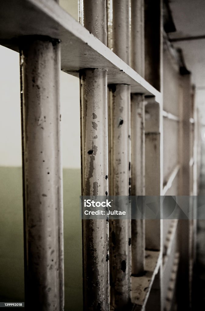 Bar di prigione - Foto stock royalty-free di A forma di blocco