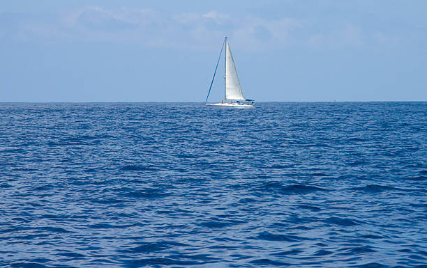 istock Sailboat Sailing on the Pacific 139992116