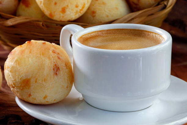 istock Cheese bread with cup of coffee 1399922942