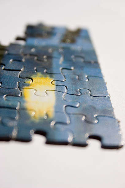 Puzzle stock photo