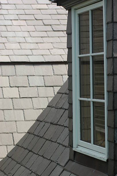 istock Slate roof window 139992640