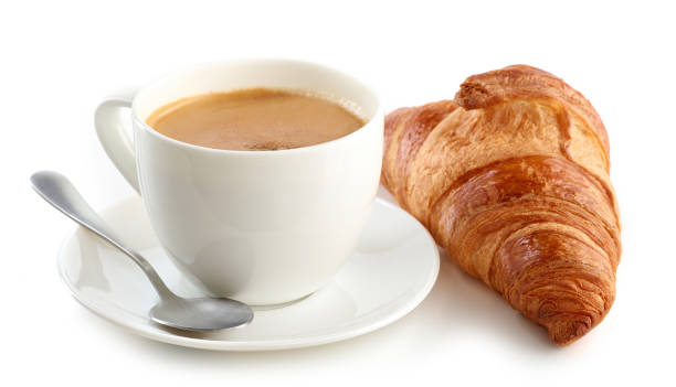 istock croissant and coffee 1399929876