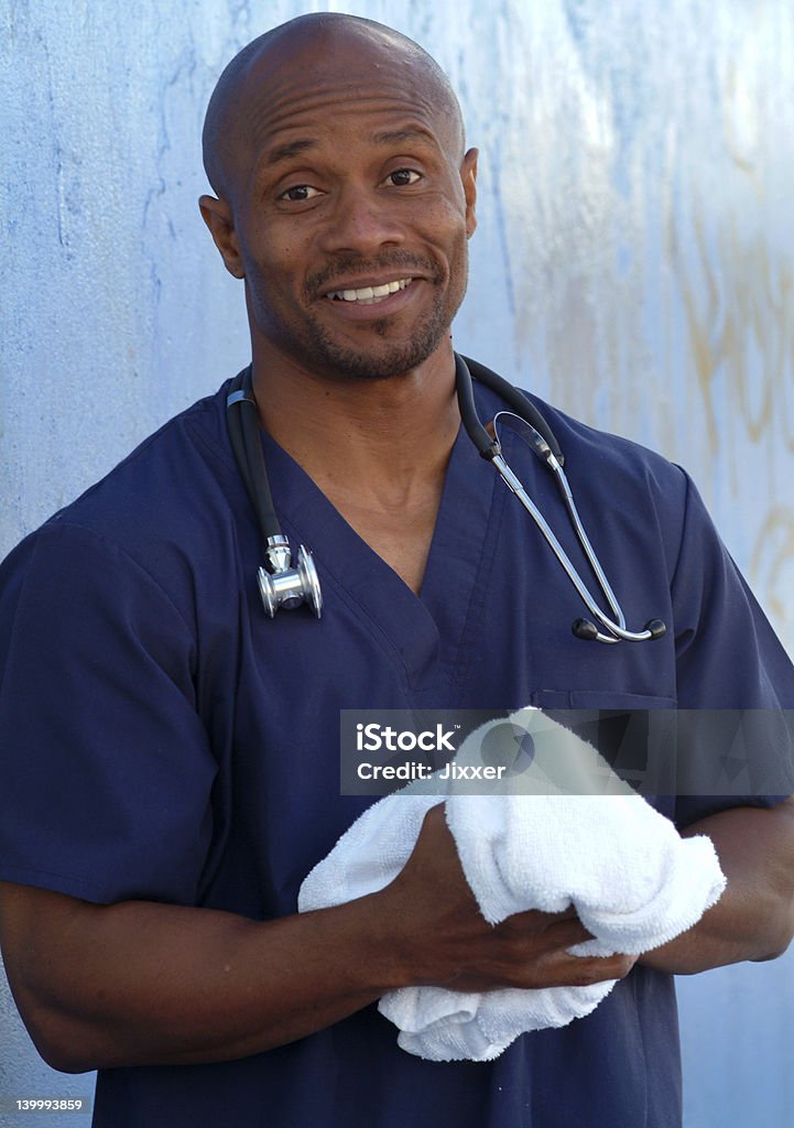 Enfermero - Foto de stock de Africano-americano libre de derechos