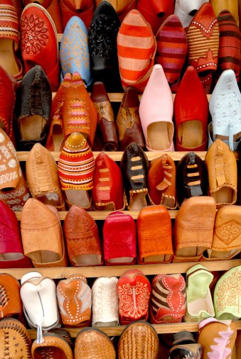 Moroccan traditional shoes