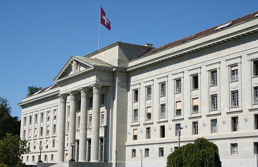 Federal Court of justice  in Mon Repos, Lausanne - Switzerland