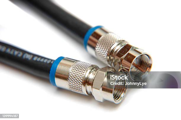 Foto de Coaxial Cabos e mais fotos de stock de Cabo Coaxial - Cabo Coaxial, Bloco de ligação, Acessório