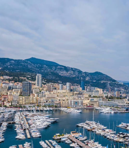 istock Monaco City buildings and the harbour on a beautiful spring day 1399941993