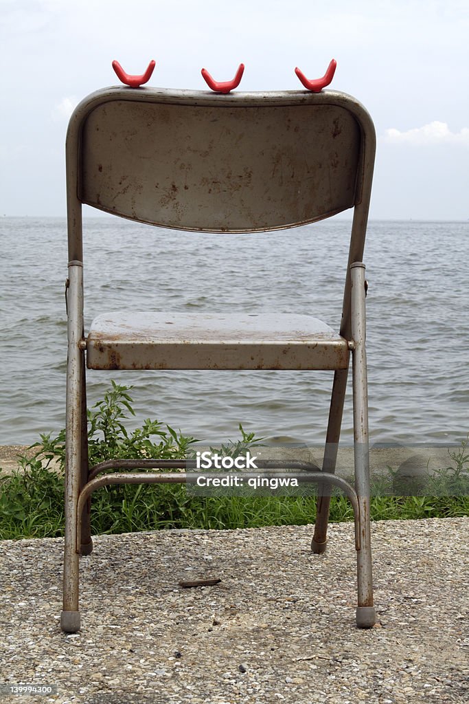 ジョンフィッシングの椅子 - Horizonのロイヤリティフリーストックフォト