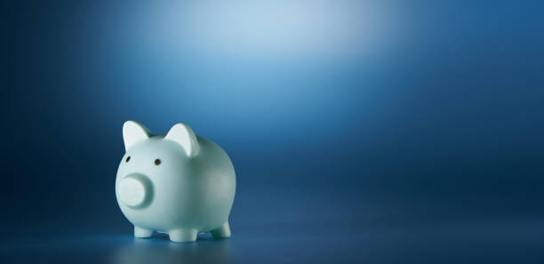 istock green pigggy back against blue background with copy space 1399944953