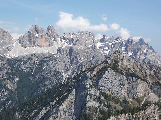 Mountain scenery stock photo