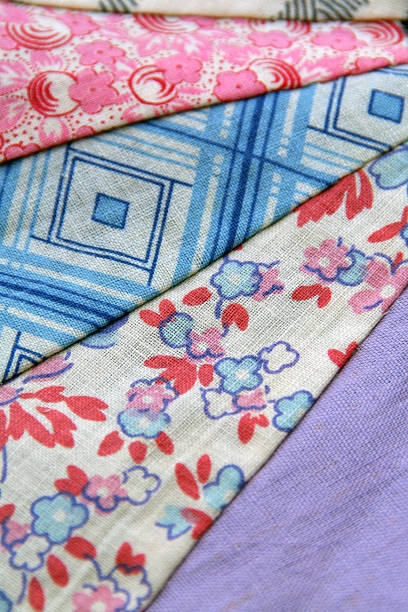 istock Vintage Diagonal Quilt Pieces 139994992