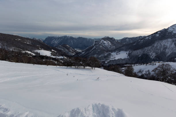 istock Winter landscape photo in Val Cavargna 1399950067