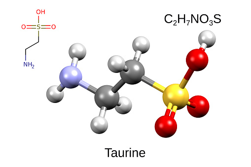 Taurine, or 2-aminoethanesulfonic acid, is an organic compound that is widely distributed in animal tissues. It is a major constituent of bile and can be found in the large intestine, and accounts for up to 0.1% of total human body weight.