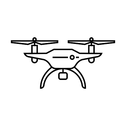 Drone, Photography, Camera line icon