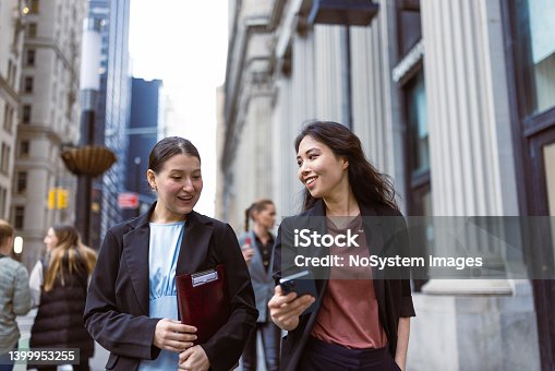 istock Business people rushing to the office 1399953255