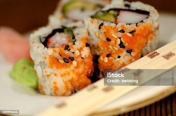 Foto de Sushi e mais fotos de stock de Alimentação Saudável - Alimentação Saudável, Alimentação macrobiótica, Arroz - Alimento básico