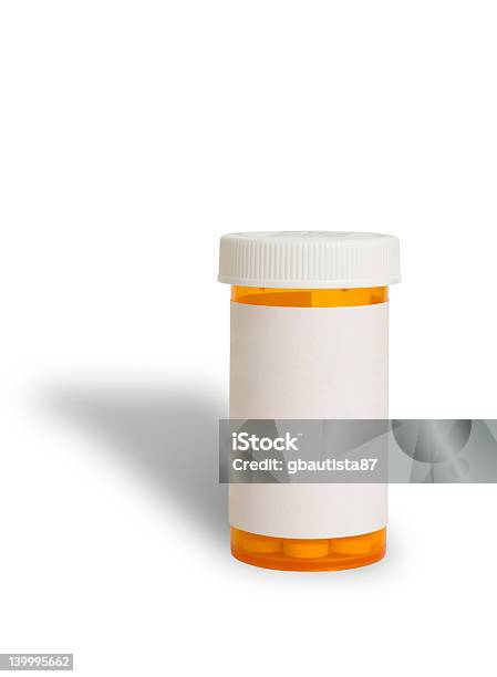 Pill Container Stock Photo - Download Image Now - Antibiotic, Antibody, Antidote
