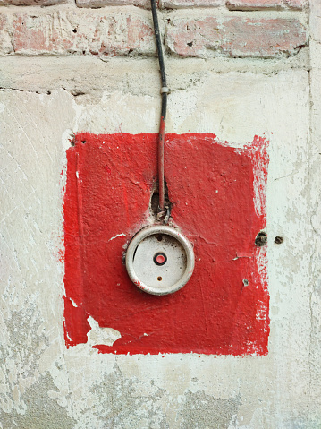 old fire alarm button