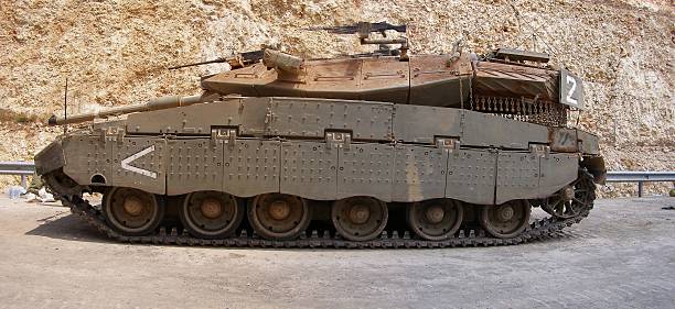 istock Merkava Tank, IDF, Israel 139995971