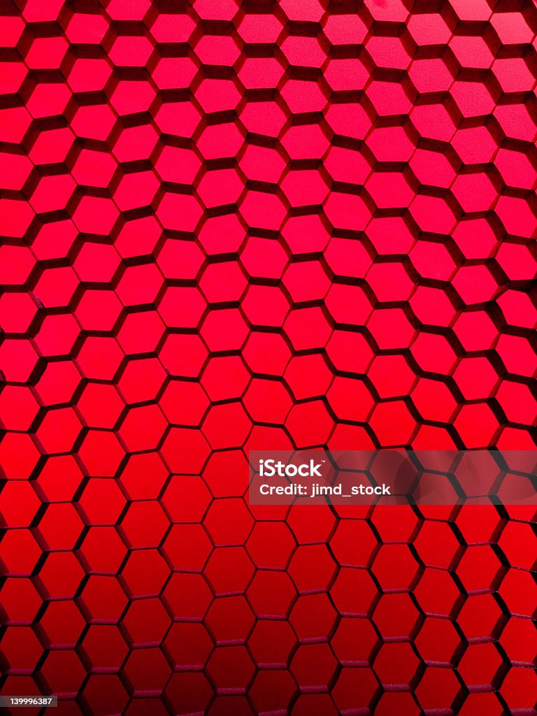 Красный градиент сетки с узором в виде пчелиных сот - Стоковые фото Абстрактный роялти-фри