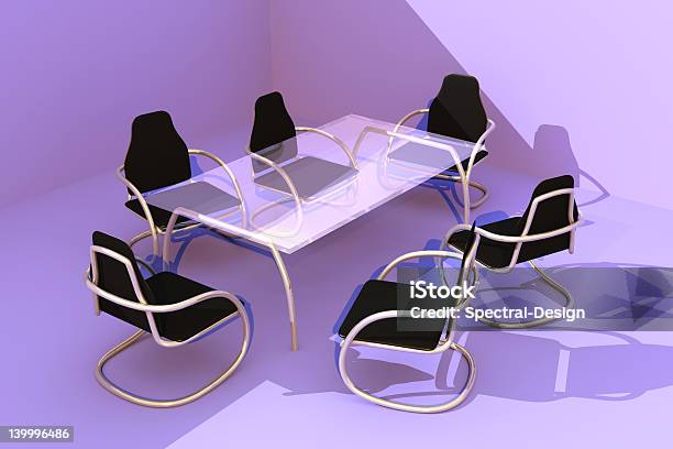 Foto de Cadeiras E Mesa De Design e mais fotos de stock de Assento - Assento, Cadeira, Cadeira de Escritório
