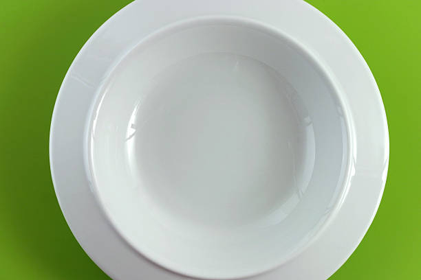 Just a plate stock photo