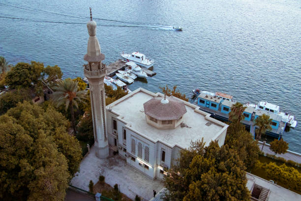 istock Mosque on the Nile River in Cairo, Egypt 1399966693