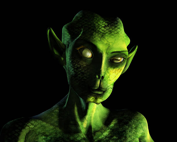 istock Alien Portrait - with clipping path 139996951