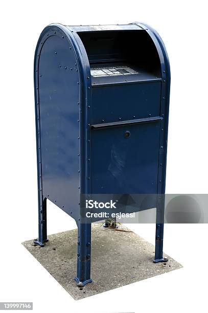 Mailbox Stock Photo - Download Image Now - Blue, Mailbox, Box - Container