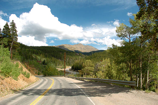 Mountain Road 1 stock photo