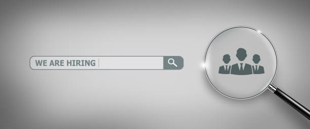 istock We are Hiring. Job recruitment with Magnifying Glass. 1399994604