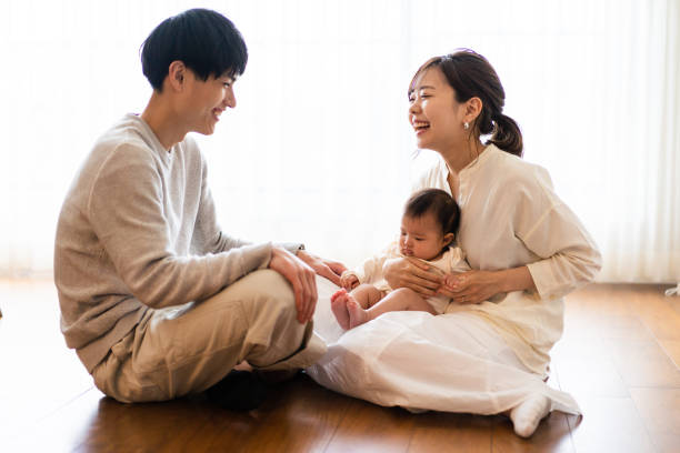 istock Happy Families Raising Children with Fun 1399997319