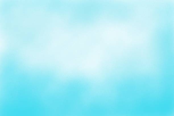 abstrakt hintergrund blauer farbverlauf design cooler ton für web, mobile anwendungen, cover, karte, infografik, banner, social media und text schreiben, glatte oberfläche textur material wand - airbrush stock-fotos und bilder